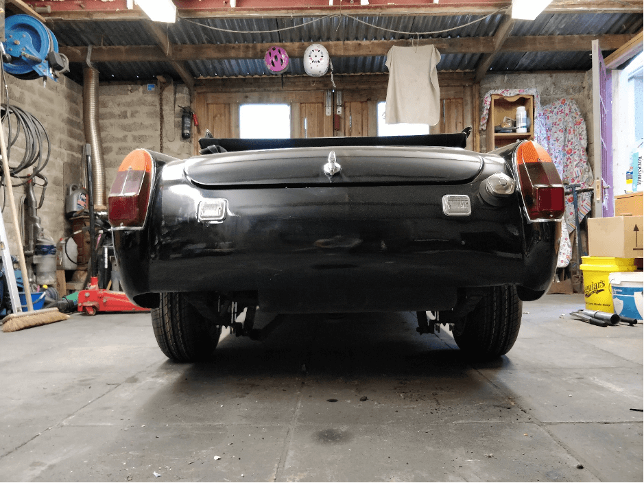 MG Midget Facelift Conversion Rear